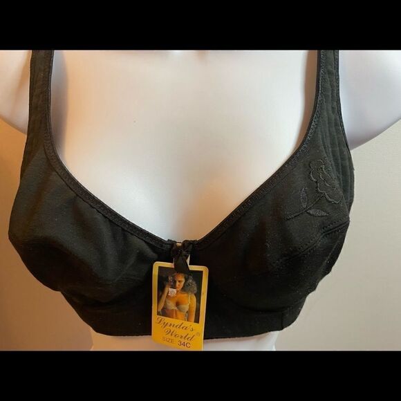 🥀Lynda’s world women’s embroidery fashion Bra 38B - Picture 5 of 13